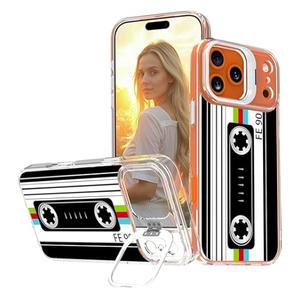 Custom Retro Cassette Tape Case, Personalized Audio Mixtape, Compatible with iPhone 17 Pro