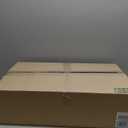 2Pack 23.6inch Long Outdoor Modern LED Wall Light,18W Waterproof IP65 Warm White 110V led Wall Mount Lighting Fixture Rectangular Black Wall Lights Elegant Frosted White Acrylic Anti Rust