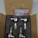 SEALIGHT 9005 H11 Bulbs, 96,000LM 900% Brightness HB3 H8/H9 Light Bulbs, 6500K Cool White Bulbs with 15000RPM Fan, Plug and Play ATV/UTV, 10-Year Extended Lifespan IP68 Waterproof, Pack of 4