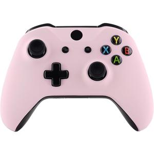 eXtremeRate Replacement Front Housing Shell for Xbox One S/X Controller, Cherry Blossoms Pink Custom Kit Faceplate Cover Case for Xbox Wireless Controller (Model 1708) - Controller NOT Included