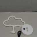 ENUOLI Cute Cloud Neon Light LED Cloud Shaped Decor Night Lights Marquee Neon Sign Table Decor for Christmas Party Birthday Kids Room Living Room Wedding