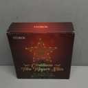 Toyvian Christmas Tree Topper Star- Star Tree Topper Lighted with LED Wire Christmas Tree Decorations Christmas Tree Ornament Xmas Party Decoration (12 Inch,Golden)