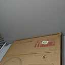 TETOTE Round Led Lighted Bathroom Mirror Matte Black Frame 24 Inch Front and Backlit Circle Round Light up Vanity Mirror with Lights, 3 Color Illuminated Dimmable Anti Fog Wall Mount, IP54 CRI 90+