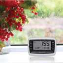 AcuRite Wireless Digital Rain Gauge with Self-Emptying Collector with Rainfall History, Alerts, and Current Date and Time (00899), Multicolor
