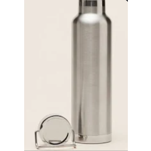 Chrome Stainless Steel Vacuum Insulated Water Bottle
