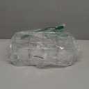 2 Pcs Acrylic Clear Purse Storage Organizers, 4 Sections Dividers in Bedroom Office (Bright)