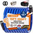 30FT (15-100FT) Heated Water Hose for RV,-45  Antifreeze 4.0 Upgraded Heated Drinking Water HoseRv Freshwater Hoses with Fittings, Rv Accessories
