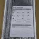 WOPITUES Floating Shelves for Wall with Cube Shelf, Wall Shelves with Metal Rail for Bathroom Decor, Bathroom Organizers and Storage, Over Toilet Shelves for Toilet Paper-Black (15.7 inch)