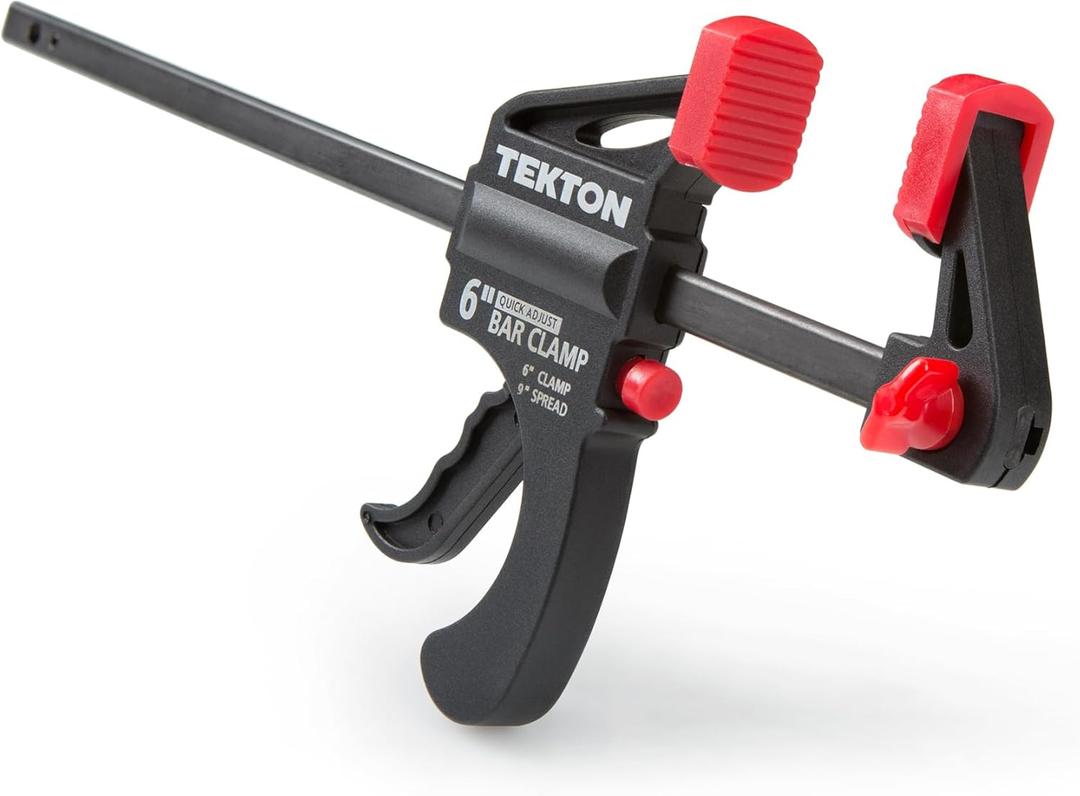 TEKTON 6 Inch Ratchet Bar Clamp / 9 Inch Spreader | 39180