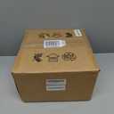 Outdoor Post Light, 10.9" Pillar Post Lights Hard Wired Modern Fence Deck Posts Lamp Waterproof Outside 3000K Warm LED Lantern for Flat Surface Patio Garden Decoration