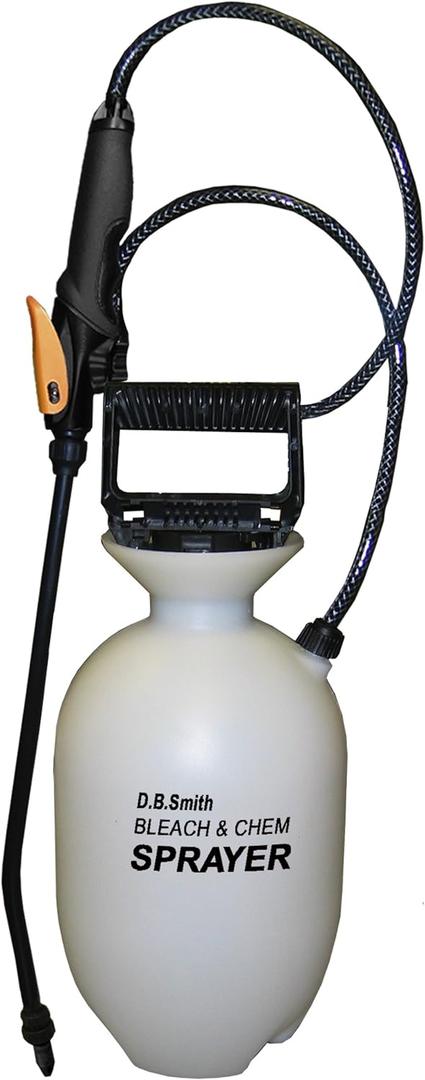 SMITH PERFORMANCE SPRAYERS 190285 1-Gallon Bleach and Chemical Sprayer for Lawns and Gardens or Cleaning Decks, Siding, and Concrete SMITH PERFORMANCE SPRAYERS 190285 1-Gallon Bleach and Chemical Sprayer for Lawns and Gardens or Cleaning Decks, Siding, and Concrete