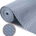 Shelf Liners for Kitchen Cabinets Refrigerator Liners Waterproof & Oil-Proof Kitchen Cupboard Liner Non-Slip Drawer Mats EVA Material Non Adhesive Fridge Mats for Shelves 11.8 x 59 Inches 