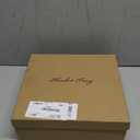 Elisabet Tang Thigh High Boots Over the Knee Boots for Women,Sexy 4.3 inch Stilettos High Heels Boots Stretch Suede Long Pointed Toe Shoes (7, Black Patent)