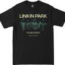 Linkin Park Unisex Adult Official Merch Linkin Park from Zero Blurry Portrait Tour Tee (Black, XXL)