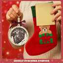 7 x MAPDTWO Snowboard Ornament - Snowboard Ornaments for Christmas Tree, Snowboarding Christmas Ornaments - Snowboarding Gifts for Women Men, Snowboarders - Wood Snowboarder Ornament 2025