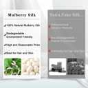ZIMASILK 100% Pure Mulberry Silk Pillow Cases for Hair and Skin, Soft, Hypoallergenic & Smooth, Both Sides Grade 6A Silk, with Hidden Zipper, Gift for Women Men, 1pc (Queen 20''x30'', Taupe)