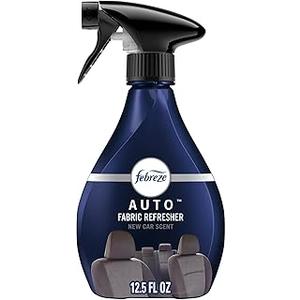 Febreze Fabric AUTO Car Spray Air Freshener, Odor Fighting, New Car, 12.5 fl oz (Pack of 2)