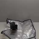 Yotako Clear PVC Suitcase Cover Protectors 28 Inch Luggage Cover for Wheeled Suitcase 28'' (80%transparent 20%black)