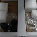 COMHOMA Adjustable Overbed Bedside Table with Lockable Wheels, Pneumatic Mobile Standing Laptop Desk, Small Standing Desk Portable Rolling Overbed Table Hospital Home Use(28" W x 16" D, White)