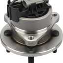 IRONTEK 513204 Front Wheel Hub and Bearing Assembly Compatible for Chevrolet 2005-2010 Cobalt, for Pontiac 2007-2009 G5/ 2005-2006 Pursuit, for Saturn 2003-2007 Ion w/ABS 4 Lug 1PCS