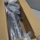 Muzata 15-20FT Modular Black Cable Railing Kit 36 Inch 4 Level Post Kit Complete Set Cable Railing System for Decks Length Adjustable Easy DIY with Paper User Guide (No Handrail) RWS2 BH4S