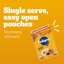 Pedigree Chopped Ground Dinner Adult Soft Wet Dog Food 16-Count Beef, Bacon and Cheese Flavors, 3.5 oz Pouches