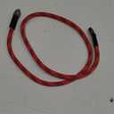 Compact Red Braided Camera Wrist Lanyard, Durable Rope Strap