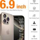 TORRAS Magnetic Shockproof for iPhone 16 Pro Max Case, [Fit for MagSafe] [Military-Grade Drop Tested] Translucent Slim Protective for iPhone 16 Pro Max Case Anti-Fingerprint Anti-Scratch, Black