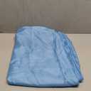 Nylon XL Laundry Bag - Locking Drawstring Closure, Machine Washable, These Large Bags Will Fit a Laundry Basket and Strong Enough to Carry up to Two Loads of Clothes (Light Blue | 30" x 40")