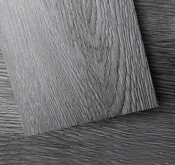 Art3d 36-Pack Wood Texture Peel and Stick Vinyl Flooring Tiles, Deep Gray | 18 & 54 sq.ft Options, Rigid Surface Hard Core, Waterproof, Self-Adhesive, Impact Resistant, Fit Indoor Household Spaces