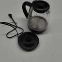 Chefman 1.7-Liter Electric Tea Kettle w/ Borosilicate Glass and Automatic Shutoff - Black