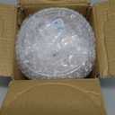 6 Pcs Acrylic Display Risers, Clear Round Nesting Pedestal Stands with Hollow Bottom, 3 Sizes 5.91'' 5.12'' 3.54'' for Jewelry Dessert Buffet and Party Display