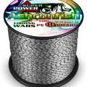 Ashconfish Braided Fishing Line- 8 Strands Super Strong PE Fishing Wire-100M/109Yards-300M/328Yards-500M/547Yards-1000M/1093Yards -6lb 8lb to 300lb-Abrasion Resistant-Zero Stretch- Multiple Colors (70LB 0.44mm (8 Strands)-327 Yds, Spot Black P)