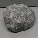 XXL Hide Keys Fake Rock Lock Box, Hide a Key Stone Look-Like Outdoor with 4-Digits Combination Lockbox, Spare Key Storage Box with Foam Protection for Home B&B, Rental, Office (Slate)