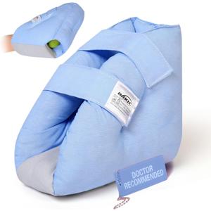 Heel Protector for Pressure Sores, Adjustable Heel Cushion Boot for Elderly Bedridden, Foot Support Pillow for Surgery Recovery, Ankle Pressure Ulcer Pad for Bed & Wheelchairs