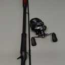 Sougayilang Baitcasting Fishing Rod and Reel Combo, Medium 6'/7' Low Profile with SuperPolymer Handle