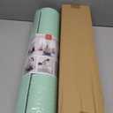 Gruper Yoga Mat Non Slip NBR Extra Thick Yoga Mat, 72"L x 32"/24"W x 0.6"/0.4"TH (185cm x 80cm/61cm x 15mm/10mm), Anti-Tear Exercise Mat with Carrying Strap and Bag, Workout Mats for Yoga, Pilates