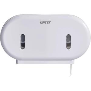 Twin Jumbo Roll Toilet Paper Dispenser Commercial,Hold 9” Two-Roll