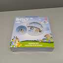 The First Years Bluey 4-Piece Place Setting - BPA Free Dishwasher Safe Toddler Dinnerware Set with Divided Plate, Bowl, Fork, Spoon - Multicolor