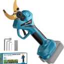 Cordless Electric Pruning Shears for Makita 18V Battery, 2.4" Cutting Brushless Electric Pruner, Tree Branch Cutter for Tree & Flower Trimming w/LED Display, 2 Levels Adjustable (Bare Tool)