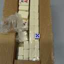 American Mahjong | 166 Premium 1.2-inch Ivory White Tiles | Complete Mahjong Game Set