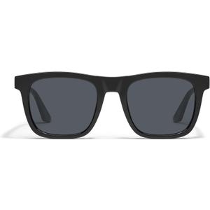 QUAY - Men's Sunglasses, Oversized Square Shades, UV Protected Lenses (Black/Smoke Polarizedarized)