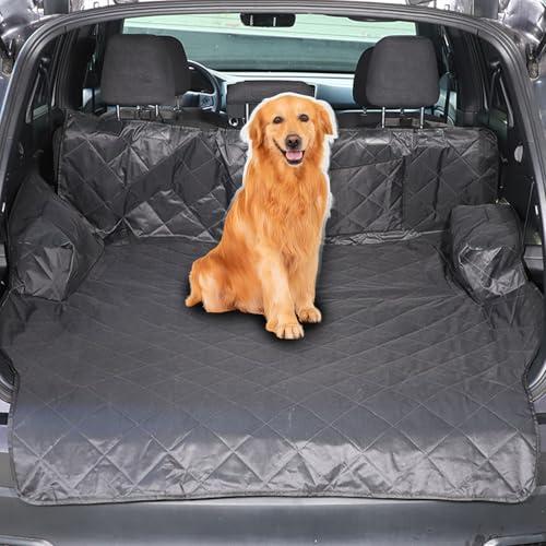 HIRUFAIT Pet Cargo Liner Compatible with Honda Pilot 2016-2022, Waterproof & Nonslip Cargo Liner for Dogs, Dog Seat Cover Mat Backseat Protector
