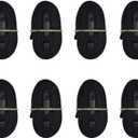 8 Pack 1 x 96 inch Boat Cover Tie Down Straps,Tarps and Suit for Furniture Cover