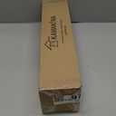 KAMANINA Curtain Rods for Windows 66 to 120 Inch, 7/8 Inch Antique Bronze Heavy Duty Curtain Rod 32 to 120 (2.6-10ft), Adjustable Decorative Drapery Rods with Netted Texture End