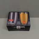 Bodum 15oz Pavina Double Wall High-Heat Borosilicate Glass, Set of 2, Clear