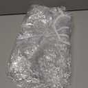 LIBERECOO Oval Clear Fitted Vinyl Tablecloth - Fits 48 x 72 Inch Oval Tables Only - Heavy Duty Elasticized Table Cover Elastic Edged Plastic Tablecloths Protector