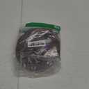 Brown Rubber Weather Stripping Door Seal Strip, D Shape Door Weather Seal Strip, Self-Adhesive Soundproofing Frame Insulation Tape for Doors Frame/Window Seal,Blocks Cold Drafts Noise (23 feet)