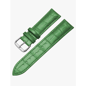 Genuine Leather Watch Bands for Men Women Quick Release Soft Calfskin Italian Leather Alligator Embossed Strap Business Casual Universal Replacement Band 12mm to 24mm