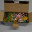 Summer Tropical Beach Hawaiian String Lights - 30 LED 16Ft Battery Operated Tropical Flamingo Pineapple Palm Tree Lights for Luau Pool Decor, Hawaii Theme Summer Outdoor Indoor Party Decorations